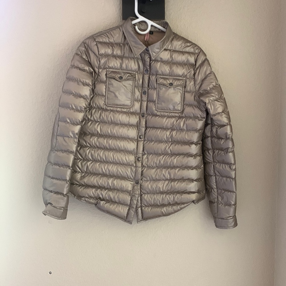 Cotes of London Down Gold Shirt Jacket Size M